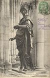 VINTAGE POSTCARD Abbey Of Saint Denis Tomb of Henri II and Catherine de Medicis Temperance by Germain Rammer
