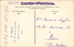 VINTAGE POSTCARD Abbey Of Saint Denis Tomb of Henri II and Catherine de Medicis Temperance by Germain Rammer