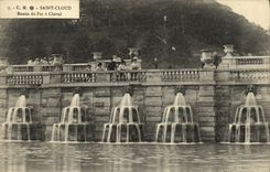 VINTAGE POSTCARD Holy Cloud Basin of Iron Horse
