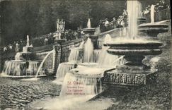 VINTAGE POSTCARD Holy Cloud Large Water the cascade Lower part