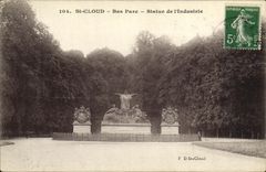 VINTAGE POSTCARD Saint Cloud Bas Park Rules of L Industry