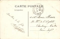 VINTAGE POSTCARD Saint Cloud Bas Park Rules of L Industry