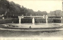VINTAGE POSTCARD Holy Cloud the Park the Basin of the Three Bubbles