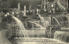 VINTAGE POSTCARD Holy Cloud a Corner of the Large Cascade