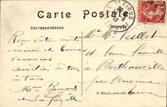 Nube santa de la POSTAL de la VENDIMIA una esquina de la cascada grande