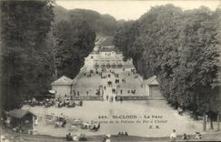 VINTAGE POSTCARD St Cloud the Park Seen from of the Lawn of the Horseshoe