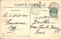 VINTAGE POSTCARD St Cloud Large Water the Cascade Lower part