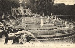 VINTAGE POSTCARD St Cloud Cascades the Day of Large Water