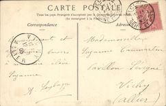 VINTAGE POSTCARD St Cloud Cascades the Day of Large Water