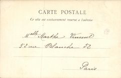 VINTAGE POSTCARD St Cloud Site of L Old Castle