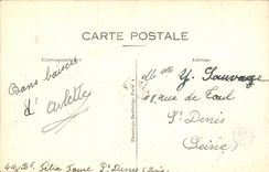 VINTAGE POSTCARD Holy Denis Abbey