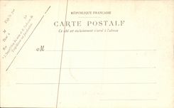 VINTAGE POSTCARD Abbey Of Saint Denis Medallions of Mesdames