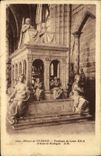 VINTAGE POSTCARD Abbey Of Saint Denis Tomb of Louis XII and D Anne of Brittany