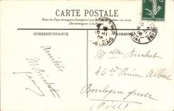 VINTAGE POSTCARD Abbey Of Saint Denis Tomb of Ror Dagobert