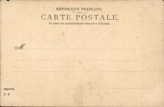 VINTAGE POSTCARD Abbey Of Interior Denis Saint of L Abbey Tomb of Louis XII and D Anne of Brittany