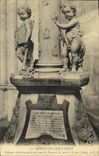 VINTAGE POSTCARD Abbey Of Saint Denis Column Commemorative of the Court of Francois II