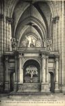 VINTAGE POSTCARD Abbey Of Interior Denis Saint of the Basilica Monument of Francois 1st and Claude of France