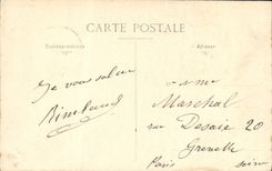 VINTAGE POSTCARD Saint Maurice Asile of the convalescents has Saint Maurice room of Theater song