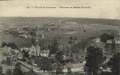 CPA Vallee de la Chevreuse Panorama de Senlisse
