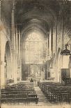 VINTAGE POSTCARD Seals Interior of L Church