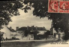 VINTAGE POSTCARD Drill of Senart Crossroads of the Pheasantry