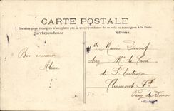 POSTAL Suresnes de la VENDIMIA el puente y el L incorporados del Bois de Boulogne