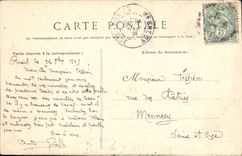 Glacis Militaria de Valerien de la POSTAL de la VENDIMIA Fort du Mont