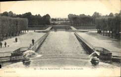 VINTAGE POSTCARD Holy Cloud Park Basins of the Cascade