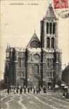 VINTAGE POSTCARD Holy Denis the Basilica