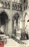VINTAGE POSTCARD Holy Denis Tomb of Louis XII and D Anne of Brittany Abbey