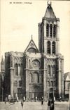 VINTAGE POSTCARD St Denis L Abbey