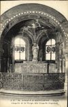 VINTAGE POSTCARD Abbey of Saint Denis Crypt Vault of the Virgin known as Dagobert Vault