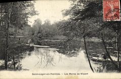 CPA St Leger En Yvelines Les Mares de Vilpert