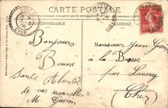 VINTAGE POSTCARD Holy Gratien L Church