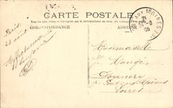 VINTAGE POSTCARD Holy Gratien Castle of the Mathilde Princess