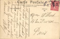 VINTAGE POSTCARD Holy Gratien the Castle of the Mathilde Queen