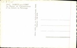 MODERN CARD St Brice Under Drill the Convalescent home and children of patronage