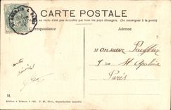 CPA St Germain en Laye Facade Principale du chateau