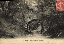 VINTAGE POSTCARD Holy Cloud the Bridge of the Devil