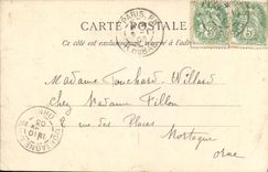 VINTAGE POSTCARD Holy Cloud the park reserve