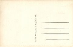 VINTAGE POSTCARD Holy Cloud the Seine With the Slopes Barge Boat