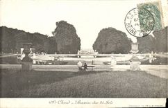 VINTAGE POSTCARD Holy Cloud Basin of the 24 jets