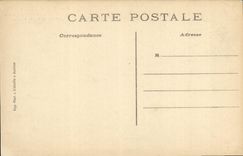 VINTAGE POSTCARD Holy Cloud View of the large cascade during large water