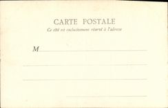 VINTAGE POSTCARD Holy Cloud France crowning L art and L industry