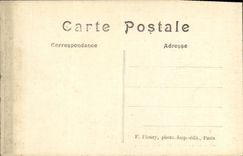 VINTAGE POSTCARD Holy Cloud the Park Road of the White Gate to the lawn of Comblay