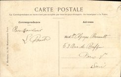 VINTAGE POSTCARD Holy Cloud Panorama of Paris Taken of the Terrace of the Lantern Eiffel Tower