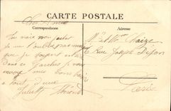 VINTAGE POSTCARD Holy Cloud Large Water Details of the large cascade the left side