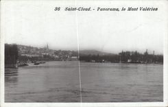 VINTAGE POSTCARD Holy Cloud Panorama the Valerien Mount