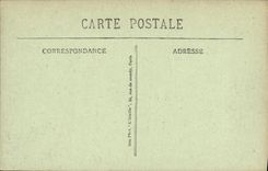 VINTAGE POSTCARD Holy Cloud the park before the Revolution the park with the goats and the house of the Guard