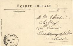 VINTAGE POSTCARD Holy Cloud the park Large water the large cascade Seen D together